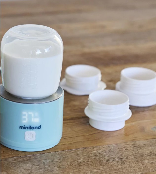 Flaschenwärmer für unterwegs mit Tasche